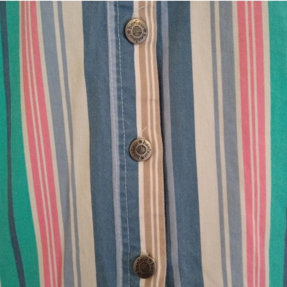 Vtg 80s 90s Bonjour Denim Skirt - Picture 7 of 10